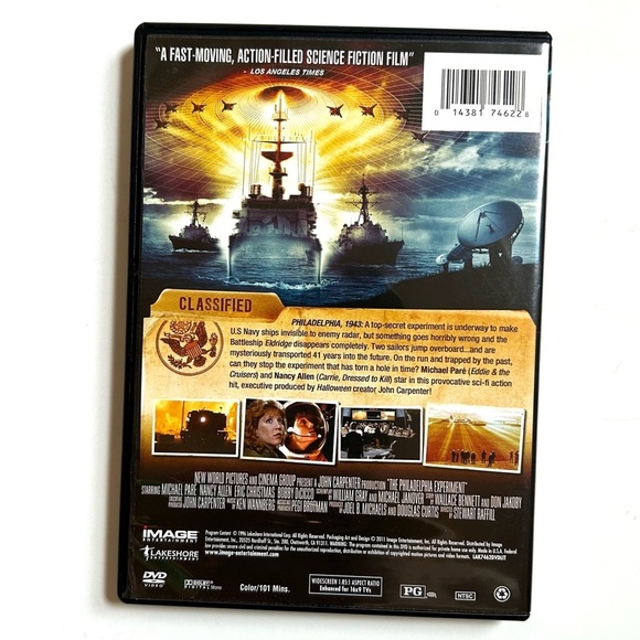 3 For $13! THE PHILADELPHIA EXPERIMENT (1984) - DVD - Picture 5 of 15